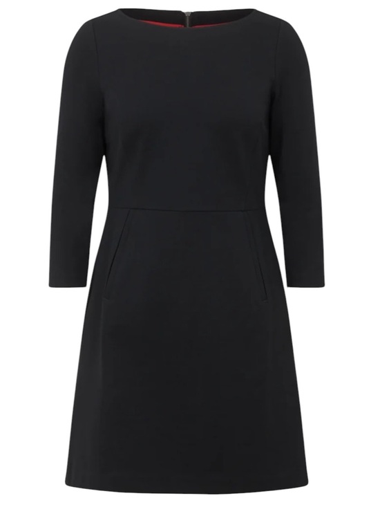 SPANX Dresses & Skirts - Spanx The Perfect Ponte A-Line Dress in Black Size Large